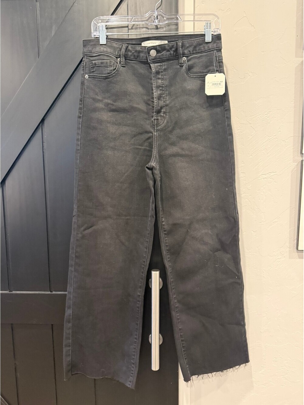 Altar'd State Wide Leg Black Jeans Size 31